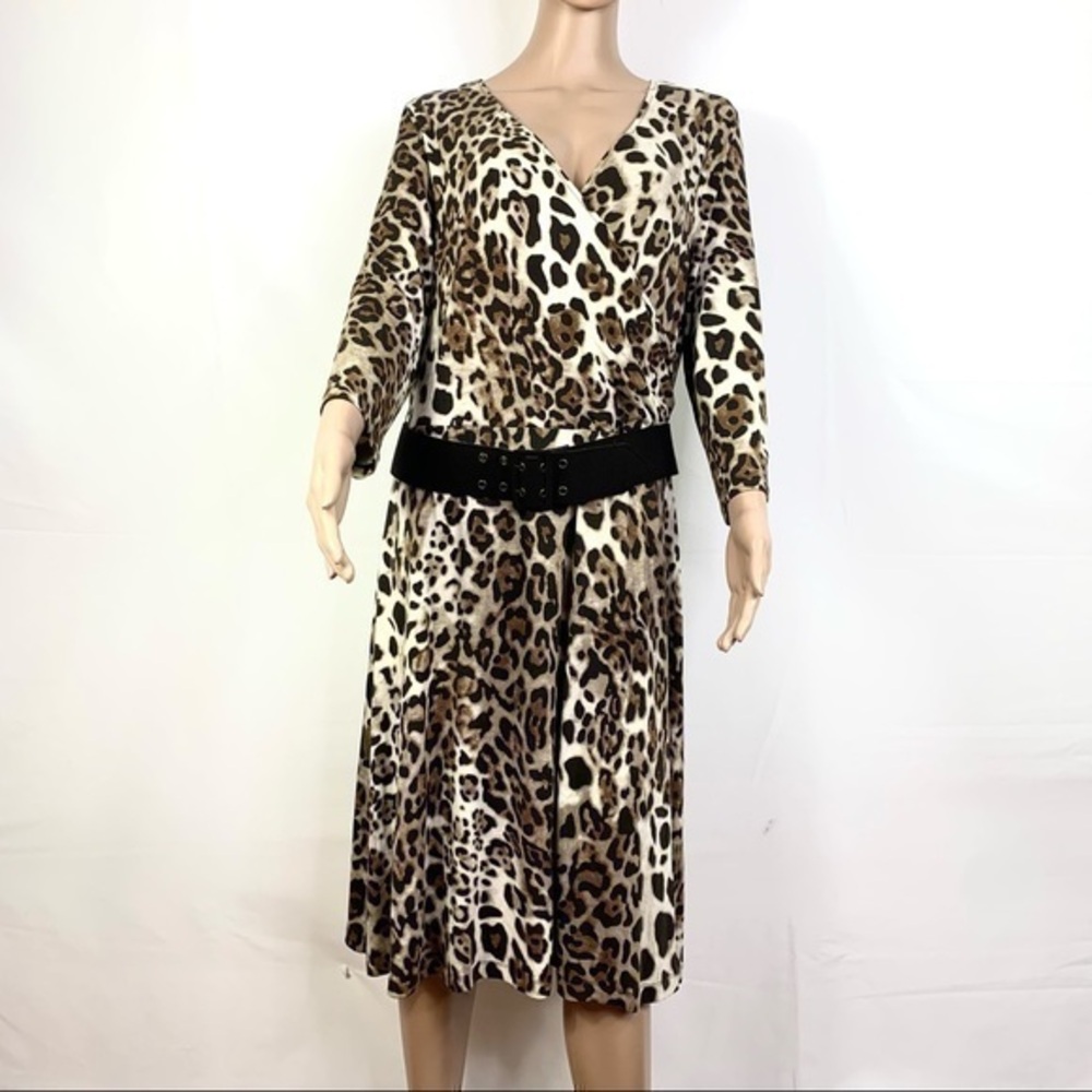 NWT Leslie Stuart Women’s Dress Leorpad Sz